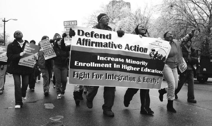 the policy "Affirmative action" small