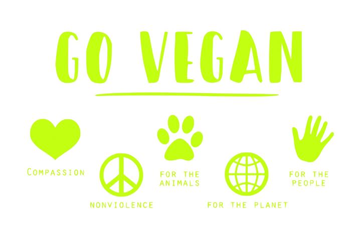 go vegan small