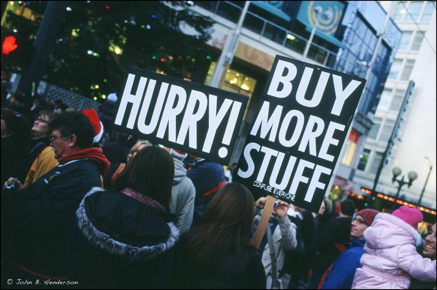 Consumerism: The Negative Impact large