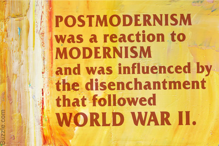 Postmodernism as a reaction small