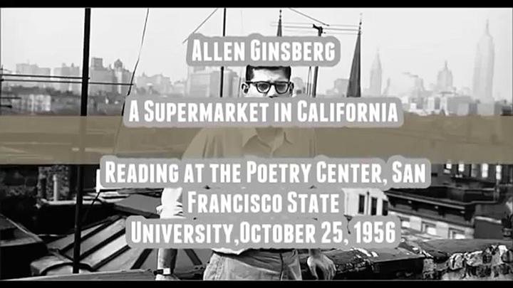 The analysis of “Supermarket in California” by Allen Ginsberg