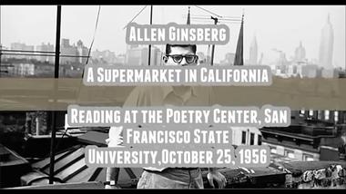  “Supermarket in California” by Allen Ginsberg extra small