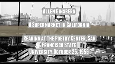 “Supermarket in California” by Allen Ginsberg extra small