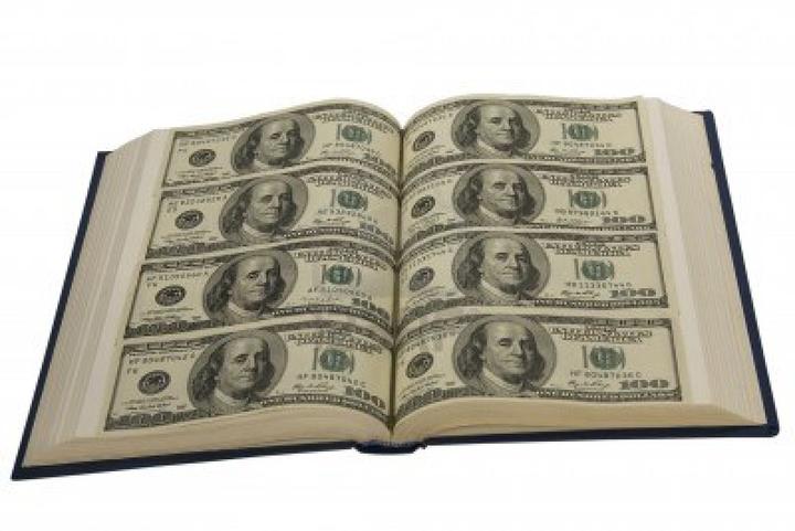 books and money small