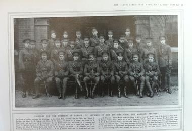 The Norfolk Regiment 8th Battalion Norfolk Regiment extra small