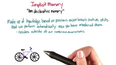 Non-Declarative Memory extra small