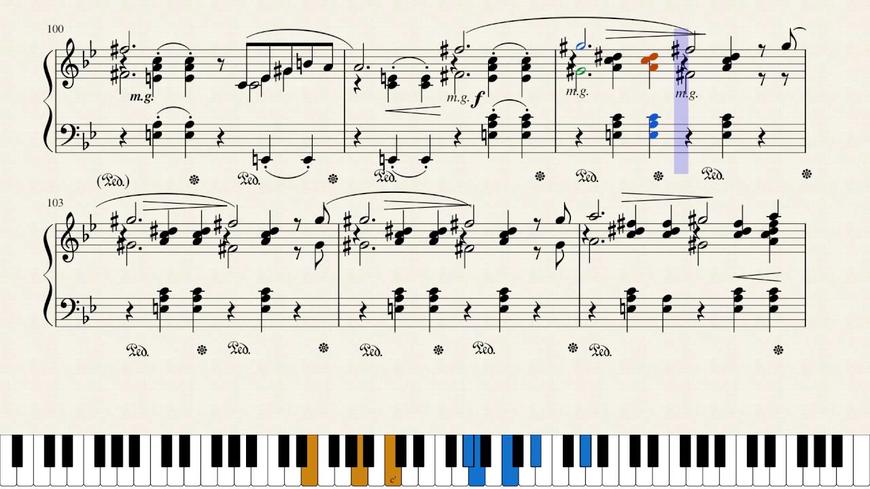 Ballade No. 1 Pain sounds aesthetically large