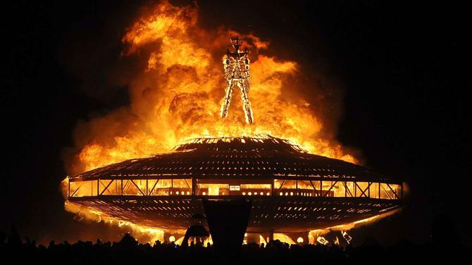 Burning Man medium