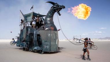 Burning Man extra small
