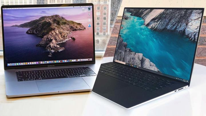 MacBook Dell XPS small