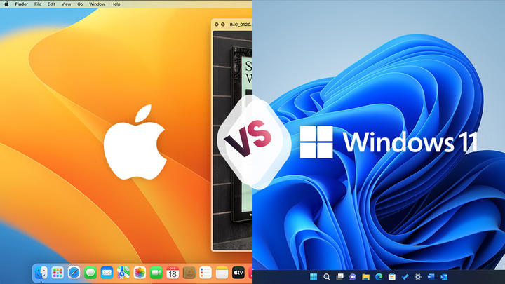 Windows or Mac small