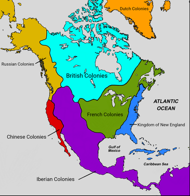 Colonization of North America extra small
